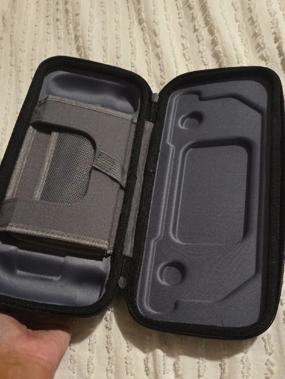 Steam Deck Portable Hard Shell Electronics Case in Dark Gray